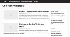 Desktop Screenshot of coloradoaudiology.org