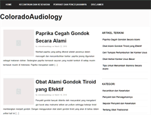 Tablet Screenshot of coloradoaudiology.org